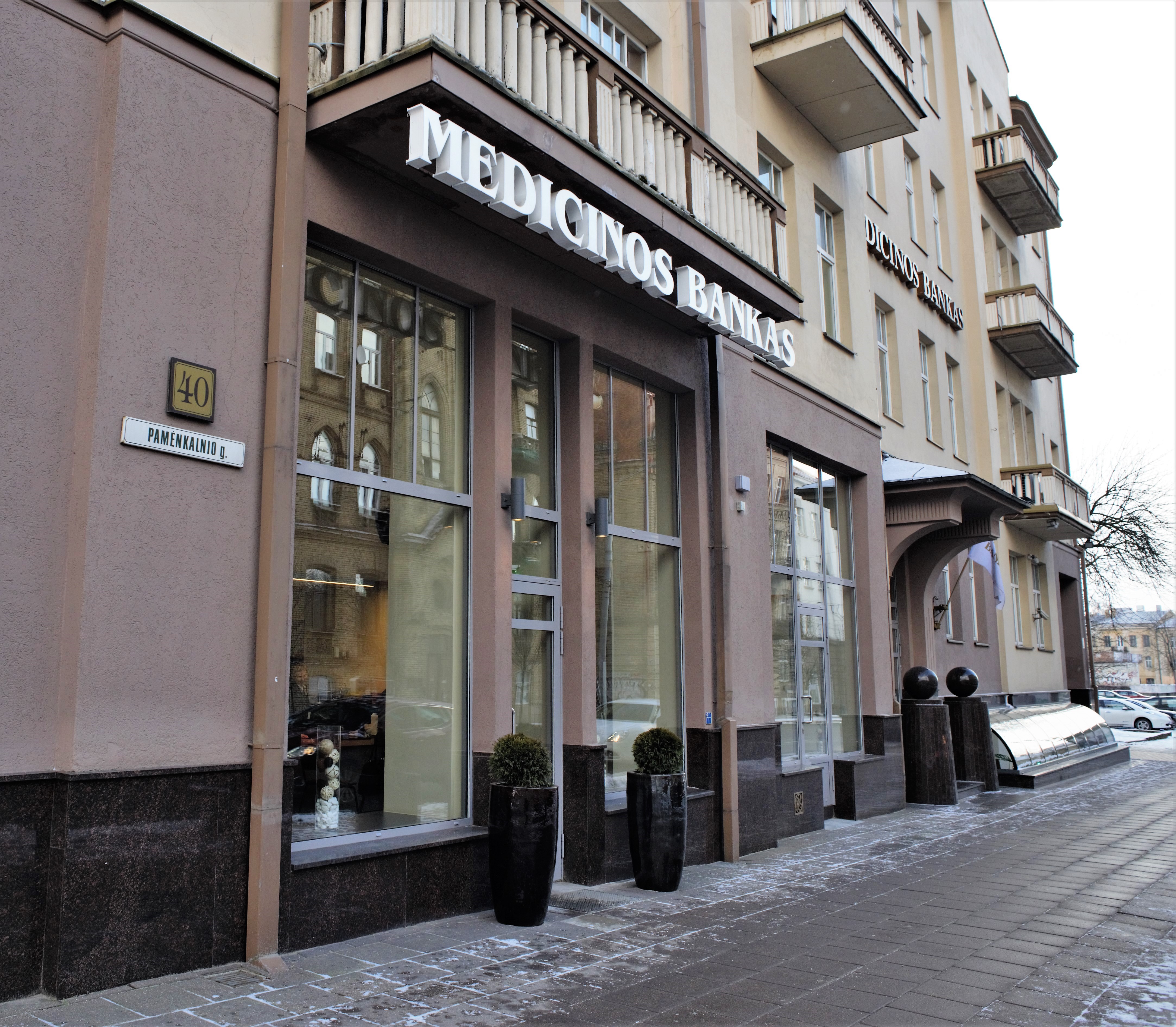 
Medicinos bankas keičia nusistovėjusias paskolų suteikimo tradicijas verslui				