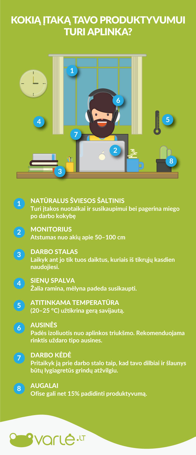 
Kaip padidinti darbo kompiuteriu produktyvumą?				