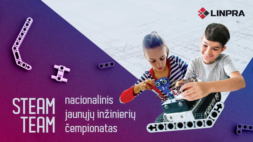 Lietuvoje antrąkart rengiamas jaunųjų inžinierių čempionatas STEAM TEAM – mokinius kvies kurti Goldbergo mašinas